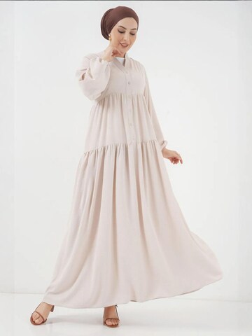 Bigdart Dress in Beige