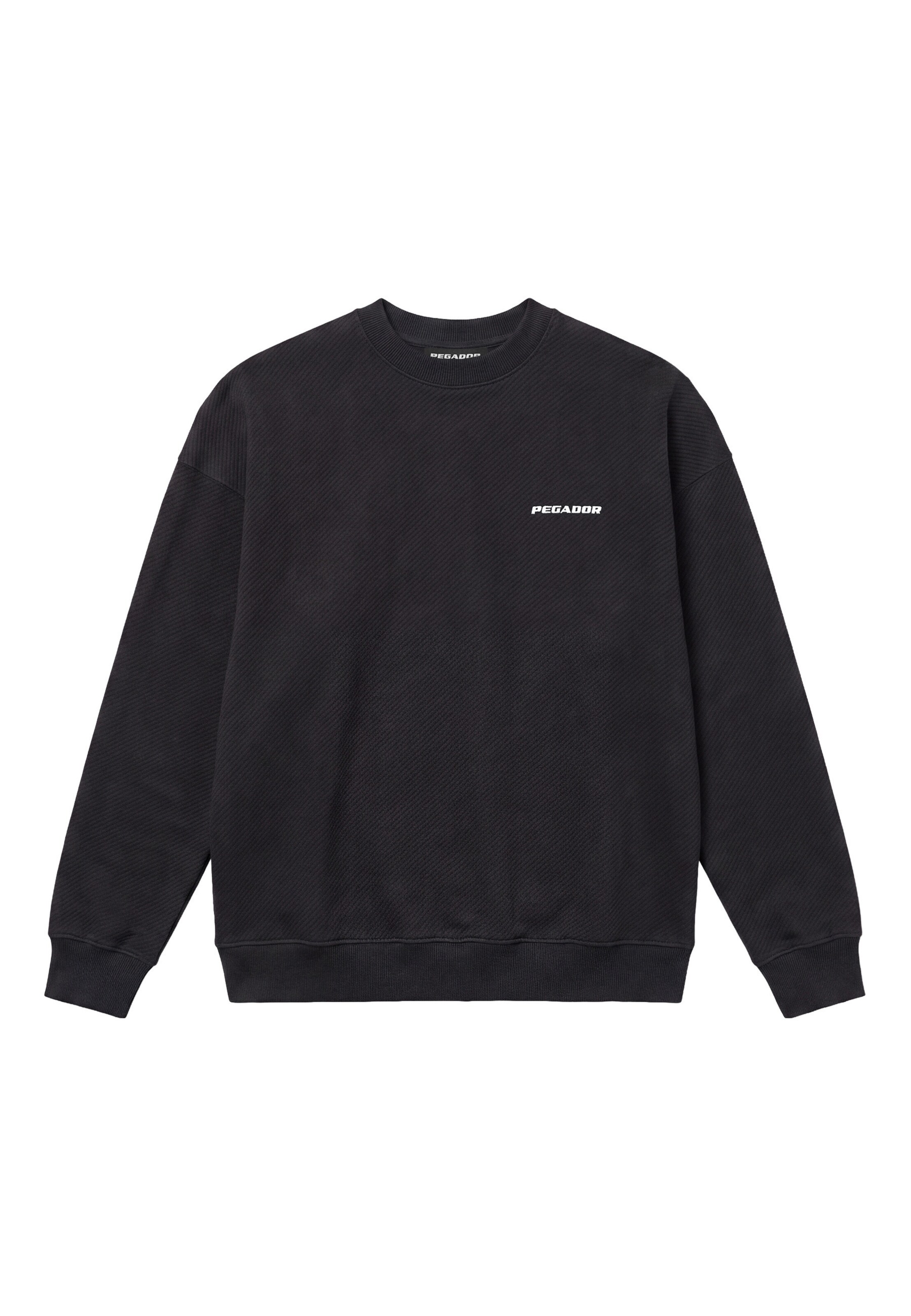 Sweat-shirt 'Tate' Pegador en noir : devant