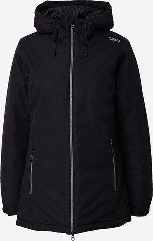 Veste outdoor CMP en noir : devant