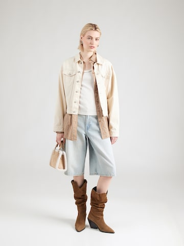 monari - Top en beige