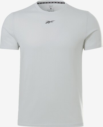 Reebok Функционална тениска в сиво: отпред