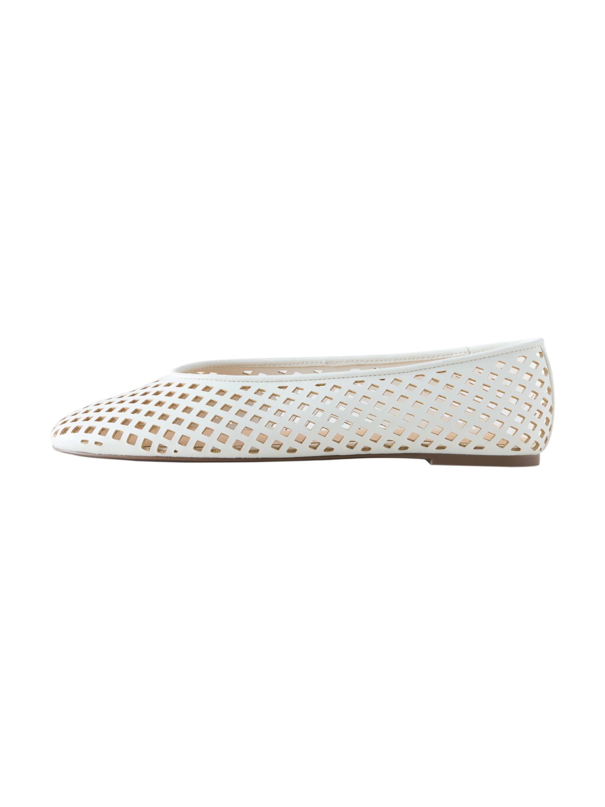 Next Ballerina 'Forever Comfort' in 37/Extra Wide in weiß, Produktansicht