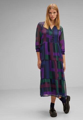 STREET ONE Shirt Dress in Blue