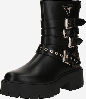 GUESS - Botas 'SALVO' en negro: frente