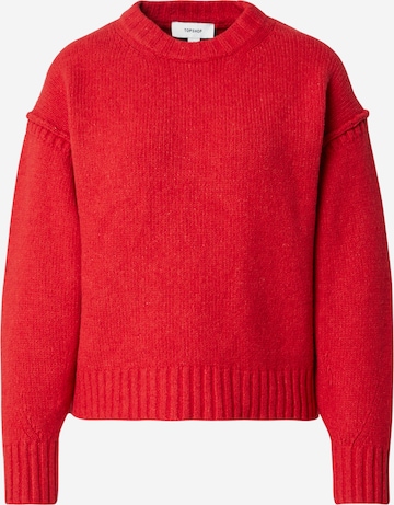 Pull-over 'SALLY' TOPSHOP en rouge : devant