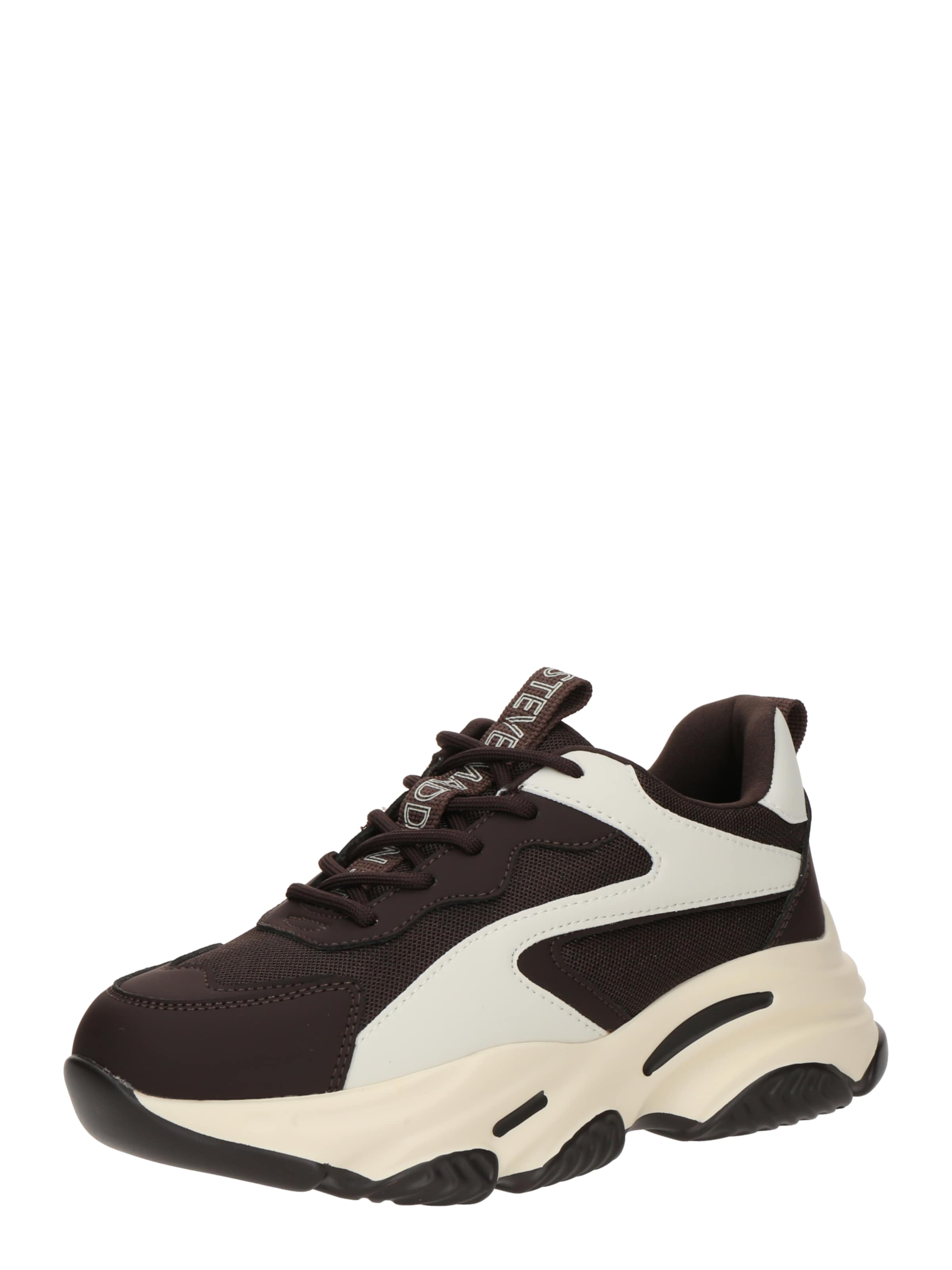 STEVE MADDEN Baskets basses 'Acers' en marron / blanc naturel, Vue avec produit