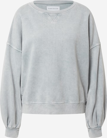 Karo Kauer Sweatshirt 'Grace' in Grey: front