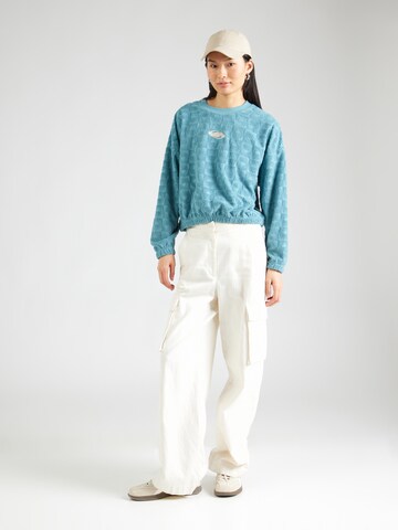QUIKSILVER Mikina 'TROPIC DAY SPONGE' – modrá