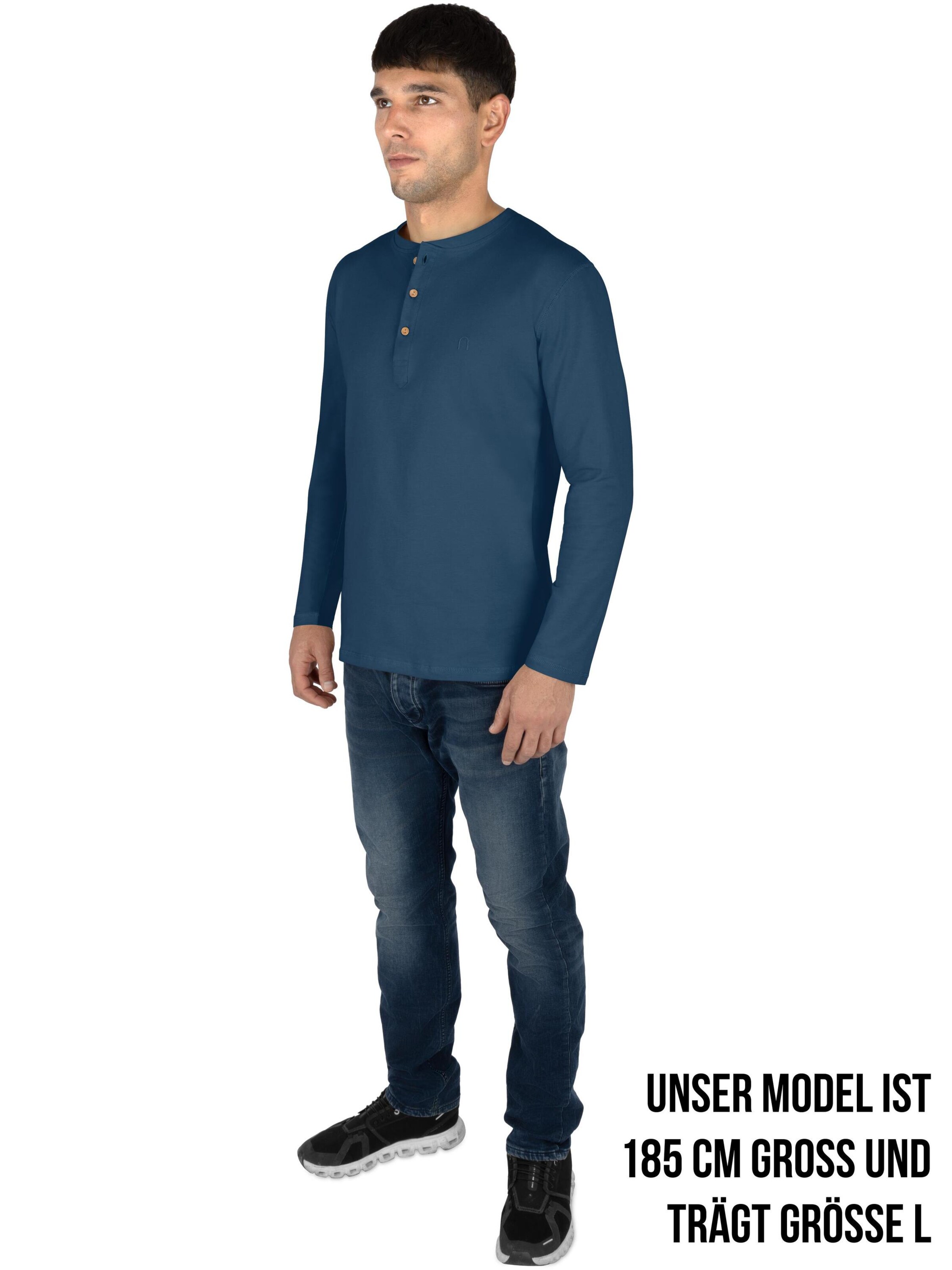 T-Shirt 'Neuville' normani en bleu