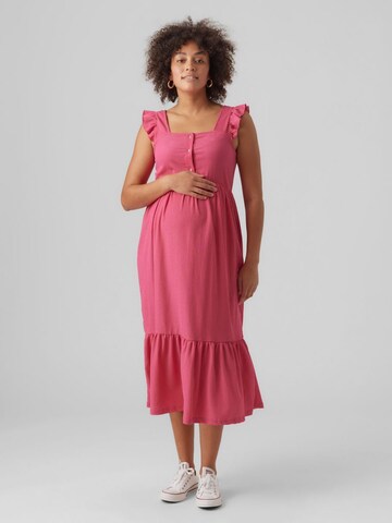 MAMALICIOUS Šaty 'Caileen Lia' – pink: přední strana
