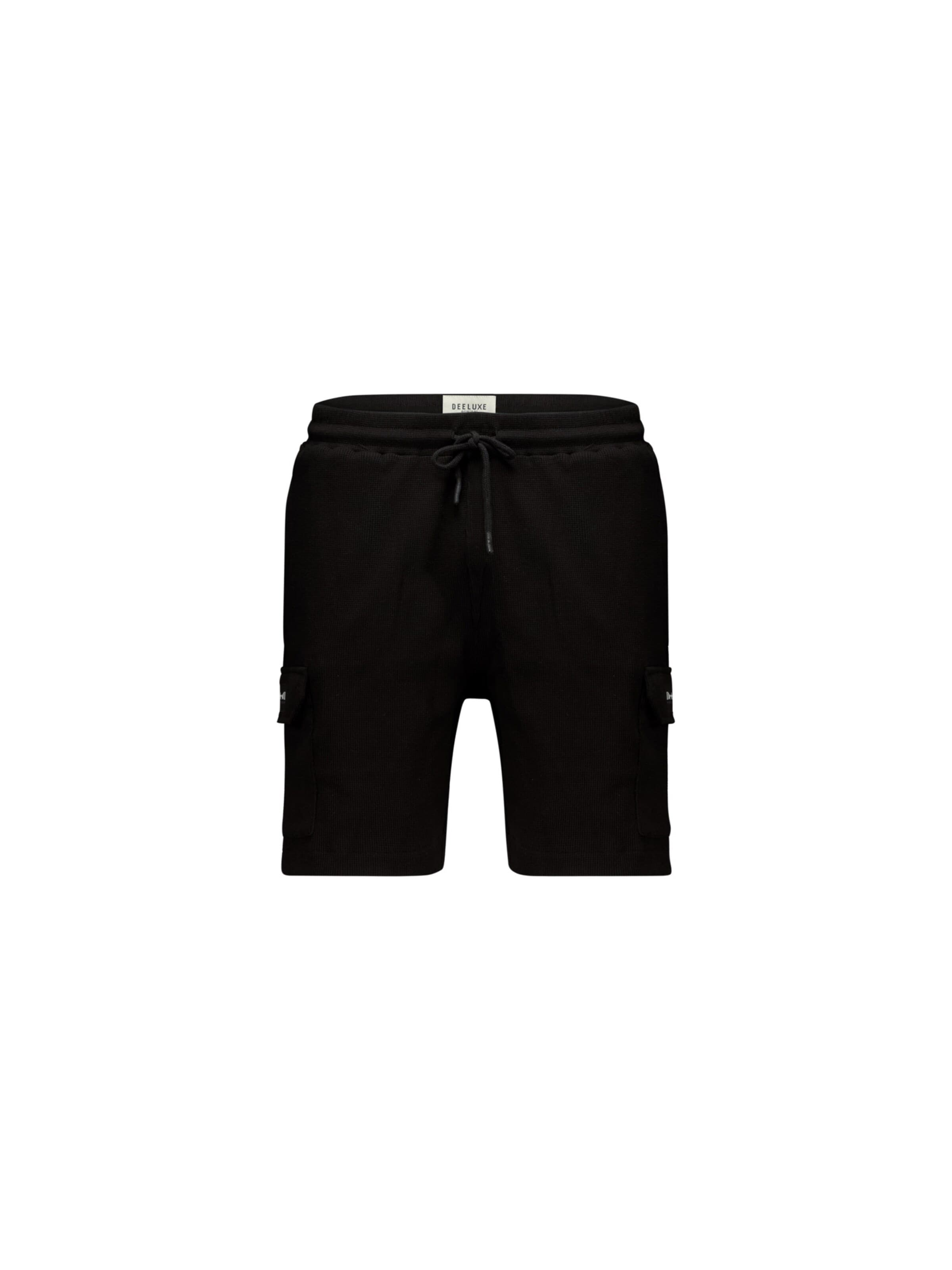 Deeluxe Loosefit Hose‌‌‌‌ in Schwarz: Vorderseite