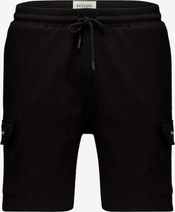 Deeluxe Loosefit Hose in Schwarz: Vorderseite