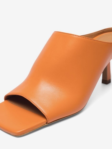 Bianco Mules 'BELLA' in Orange