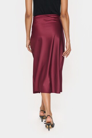 Jupe 'Hafia' SAINT TROPEZ en rouge