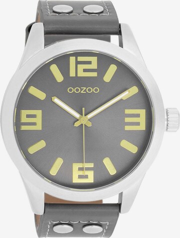 OOZOO Analog Watch in Grey: front