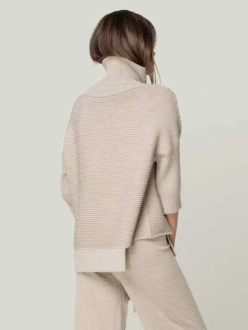 YOU LOOK PERFECT Hausanzug 'LOUNGEWEAR SET  - Pullover Bailey & Pants Bailey' in Beige