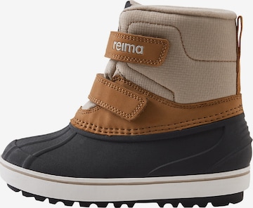 Bottes de neige 'Tuiskuva' Reima en marron : devant