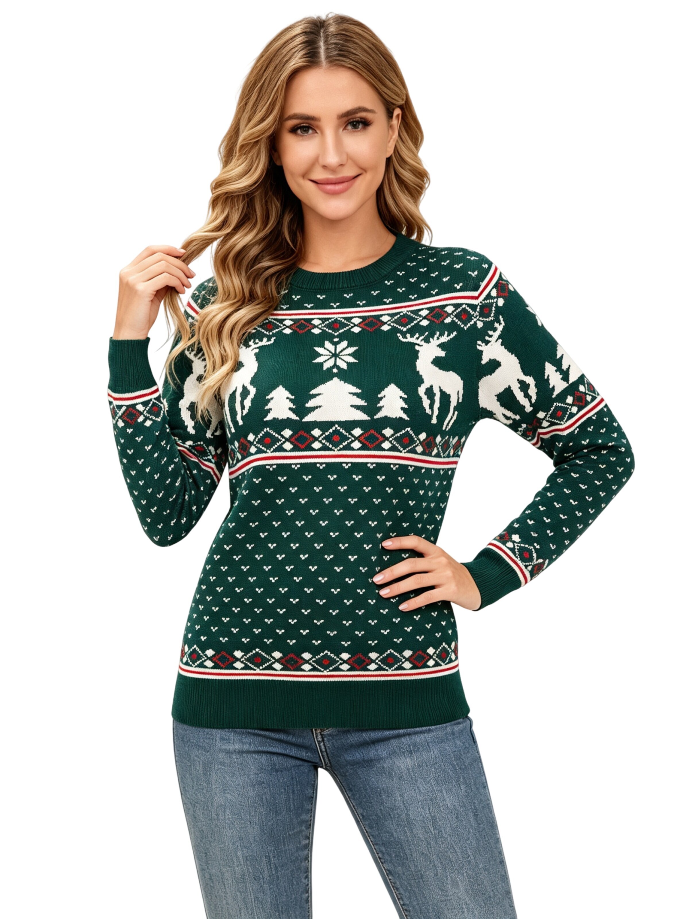 KoJooin Sweater in S in Green, Item view