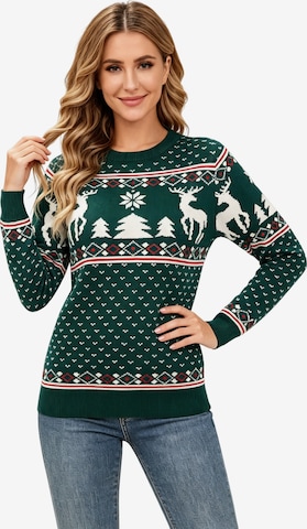 KoJooin Sweater in Green: front