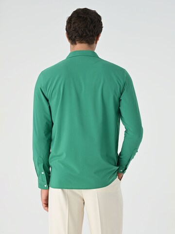Antioch Slim fit Overhemd in Groen
