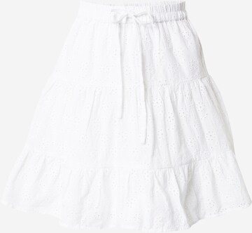 SISTERS POINT Skirt 'UBBY' in White: front