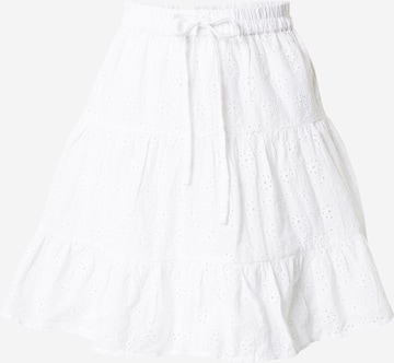 SISTERS POINT Skirt 'UBBY' in White: front