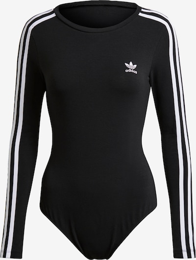 ADIDAS ORIGINALS Bodysuit in Black / White, Item view