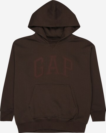 GAP - Sweatshirt 'ARCH' em castanho: frente