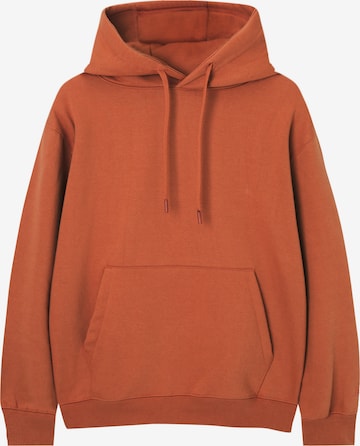 Pull&Bear Collegepaita värissä oranssi: edessä