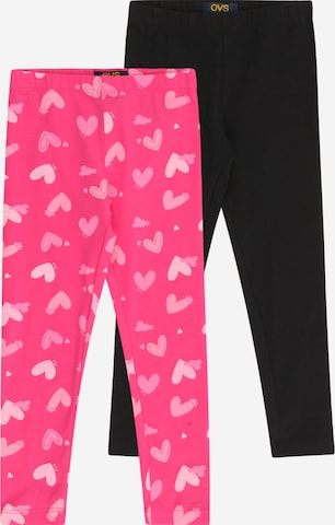 OVS Skinny Leggings in Pink: predná strana