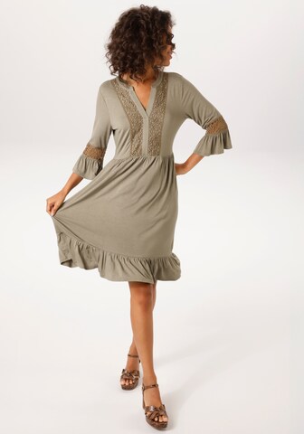 Aniston CASUAL Kleid in Grau