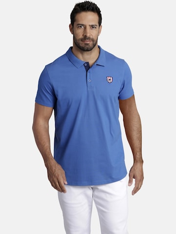 T-Shirt ' Nisse ' Jan Vanderstorm en bleu : devant