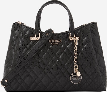 Borsa a mano 'Isemay' di GUESS in nero: frontale