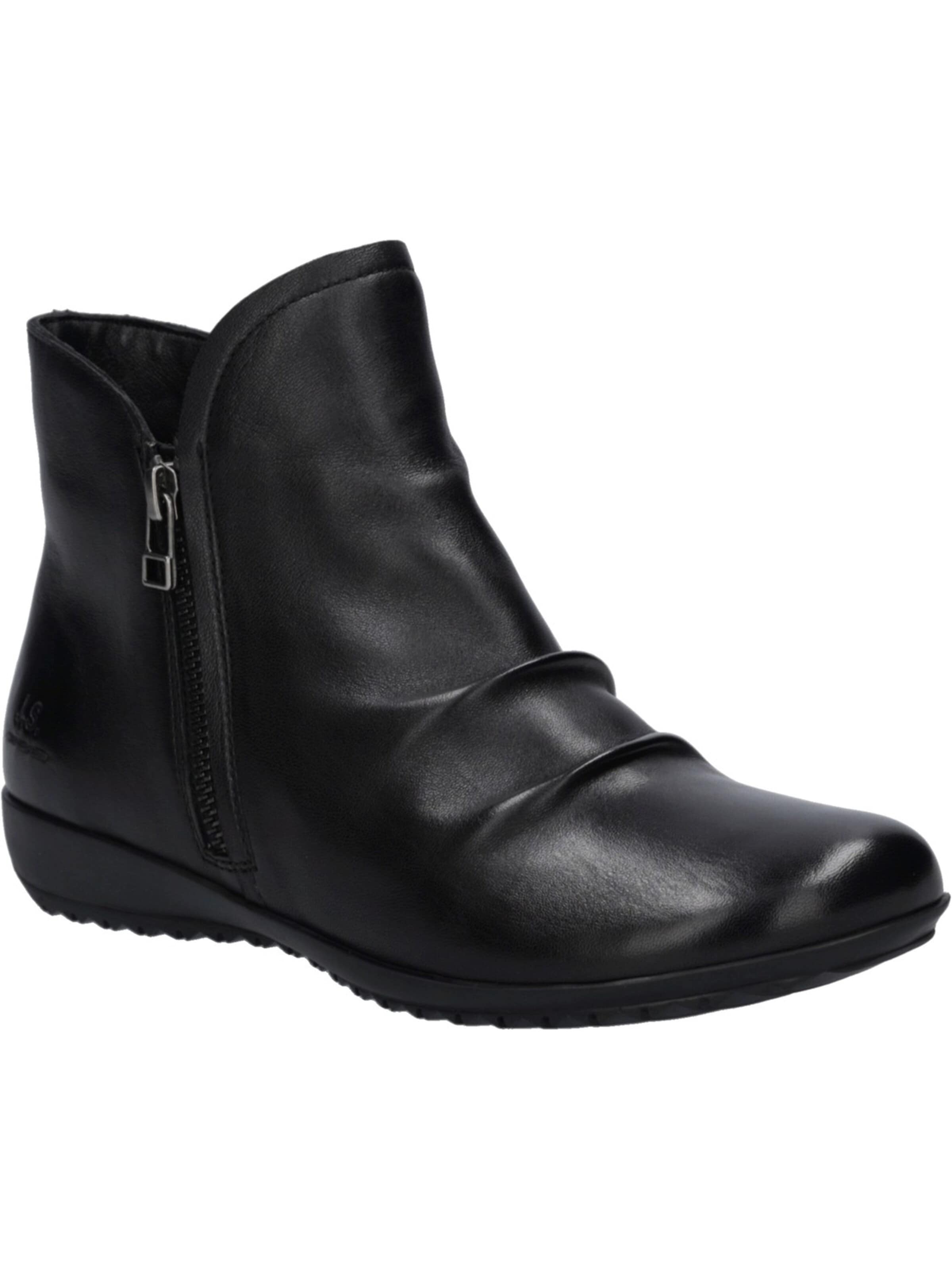 JOSEF SEIBEL Booties 'Josef Seibel Josef Seibel Damen Stiefelette Glattleder Schwarz' in 38 in Black, Item view