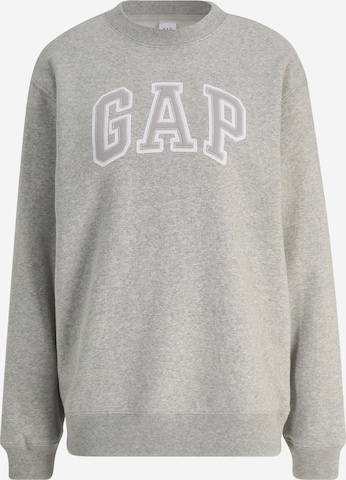Gap Tall Sweatshirt 'HERITAGE' in Grey: front