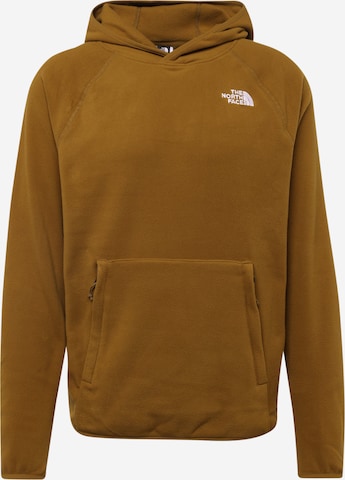 THE NORTH FACE Sports sweater 100 GLACIER in Mustard ABOUT YOU