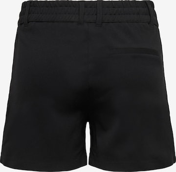 JDY Normální Kalhoty se sklady v pase – černá