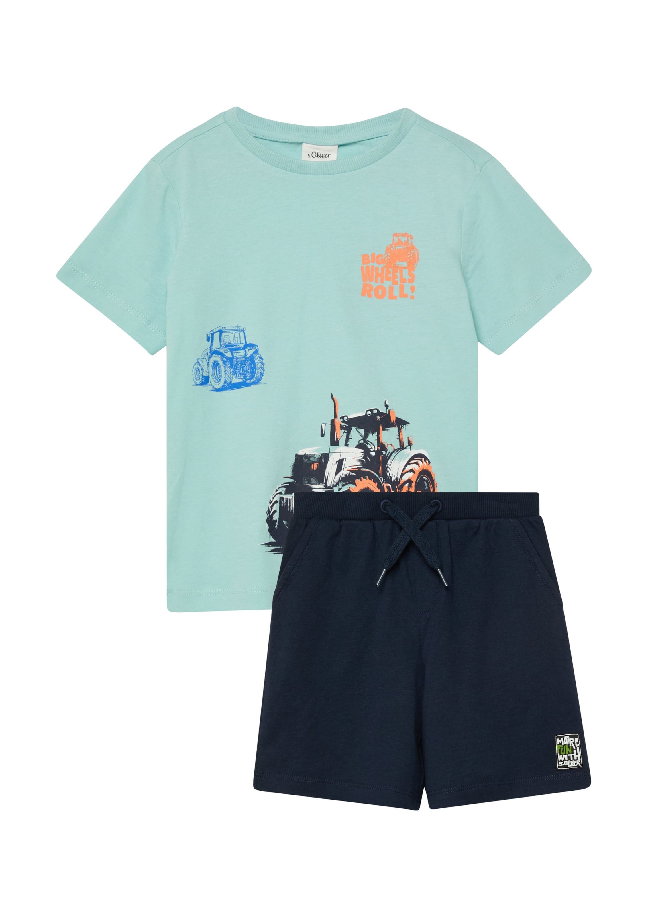 s.Oliver Set in Blue: front