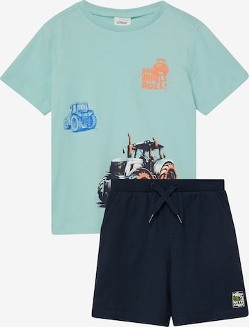 s.Oliver Shirt in Blue: front