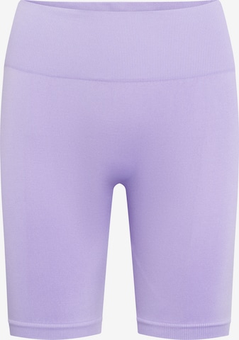 GOLD´S GYM APPAREL Sportbroek 'Michelle' in Lila: voorkant