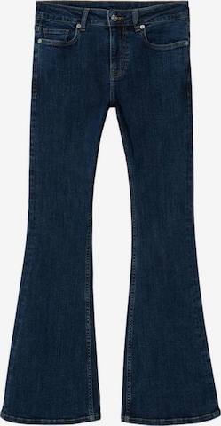 MANGO Flared Jeans in Blauw: voorkant