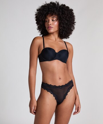 Hunkemöller String 'Hazel' in Schwarz