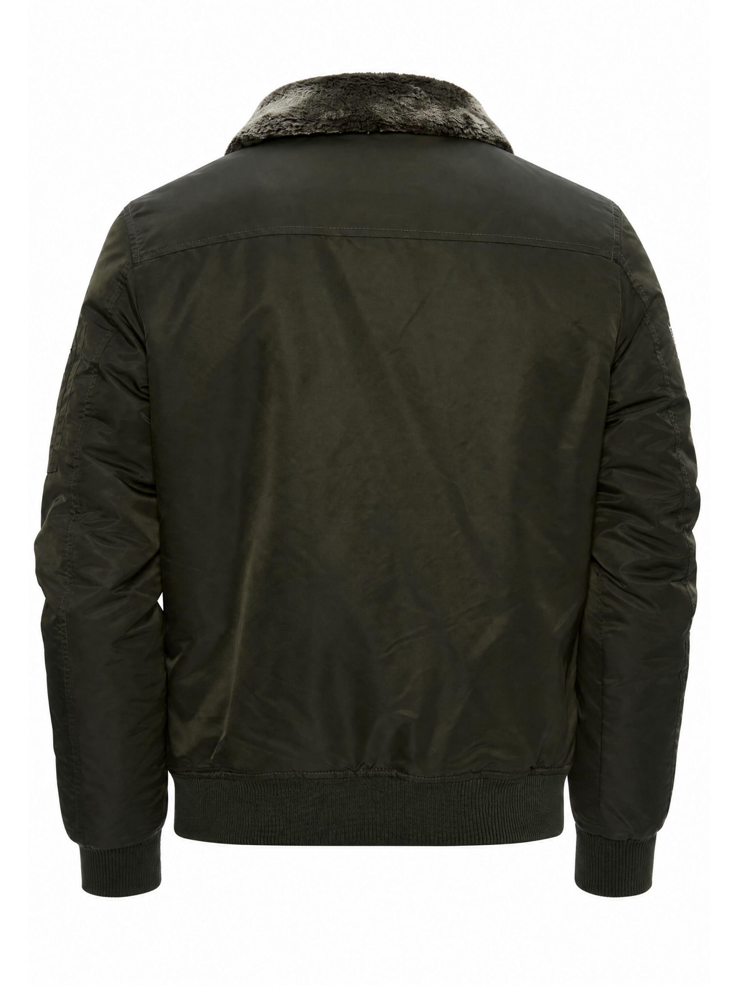 CIPO & BAXX Winterjacke CM232 in Grün