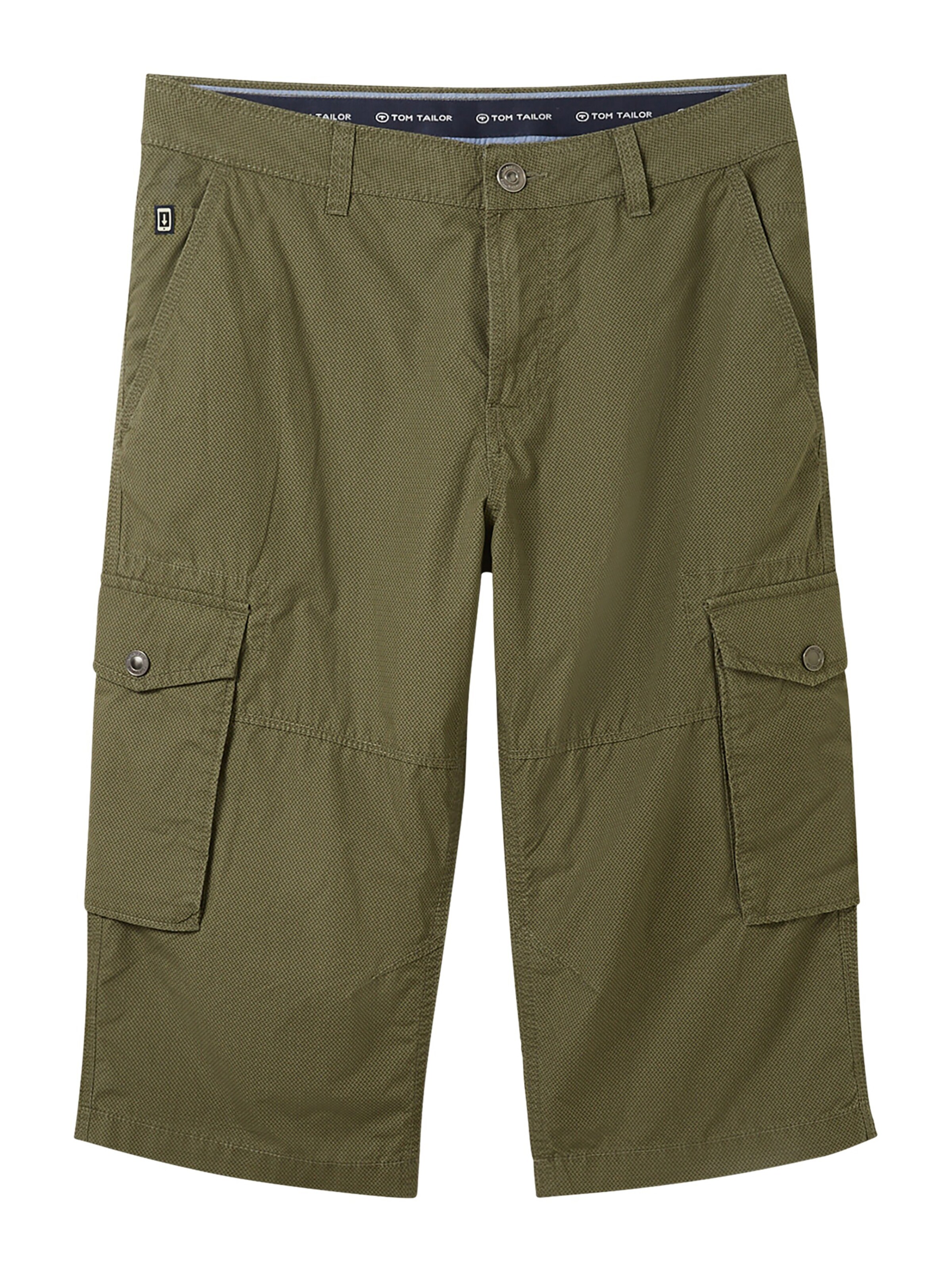 TOM TAILOR Regular Shorts in Grün: Vorderseite