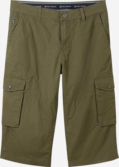 TOM TAILOR Pantalon cargo en olive, Vue avec produit