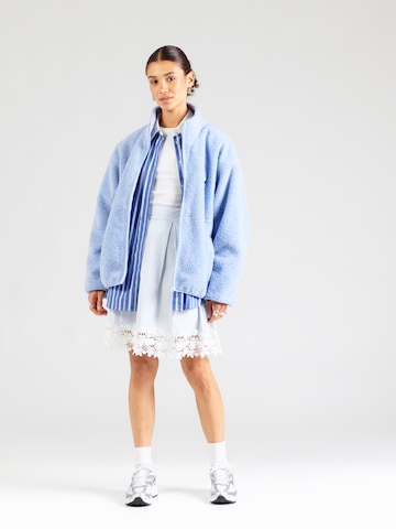 AMERICAN VINTAGE Fleecejacke 'HOKTOWN' in Blau