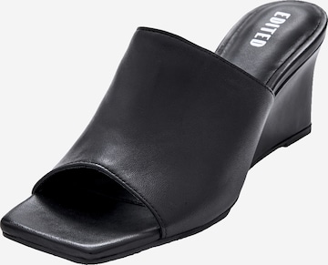 melns EDITED Augstpapēžu kurpes 'Neeke': no priekšpuses
