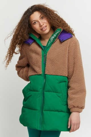 The Jogg Concept Winter Jacket 'AIDA' in Green: front