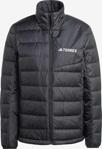 ADIDAS TERREX Outdoorjas in Zwart: voorkant
