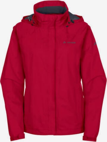 VAUDE Athletic Jacket in Red: front